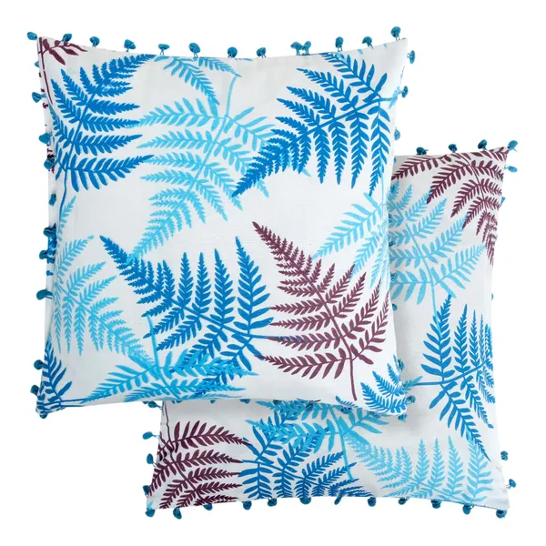 Pack_of_2_Piece_Cotton_Blue_Tropical_Leaf_Collection_Cushion_Cover_for_Living_Room_and_Bedroom