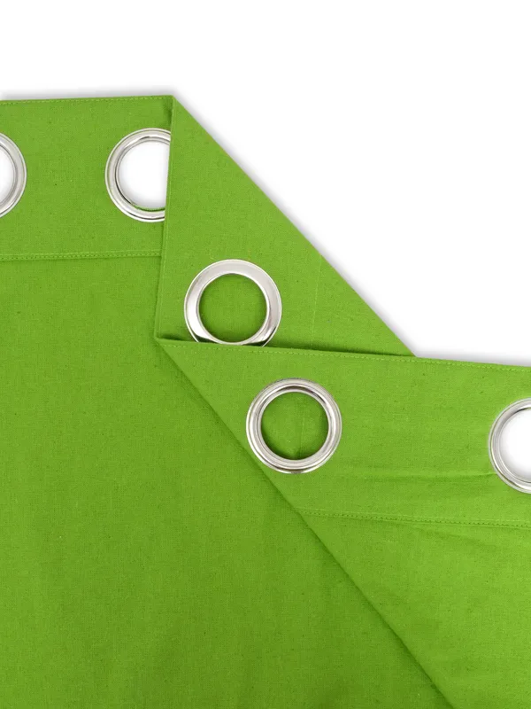 Pack_of_2_Pieces_Cotton_Bright_Green_Tropical_Leaf_Printed_Eyelet_Curtain_Set_For_Window_&_Door_Bedroom_and_Living_Room