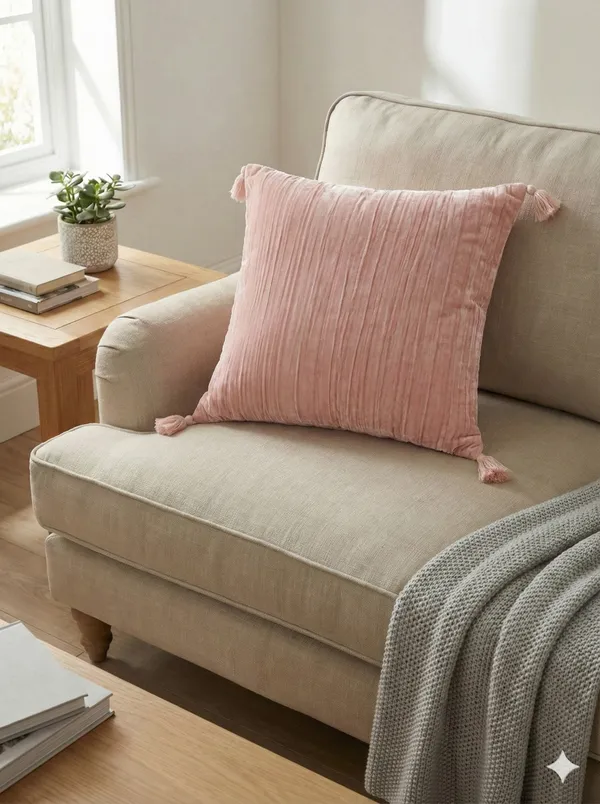 Pack_of_2_Pieces_Polyester_Pink_Modern_Farmhouse_Crush_Velvet_Collection_Cushion_Cover-For_Living_room_&_Bedroom