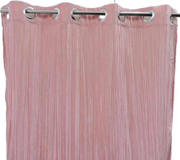 Pack_of_2_Pieces_Polyester_Pink_Modern_Farmhouse_Crush_Velvet_for_Window_&_Door_Curtain_for_Bedroom_and_Living_Room
