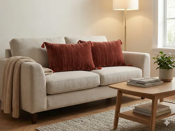 Pack_of_2_Pieces_Polyester_Rust_Modern_Farmhouse_Crush_Velvet_Collection_Cushion_Cover-For_Living_room_&_Bedroom