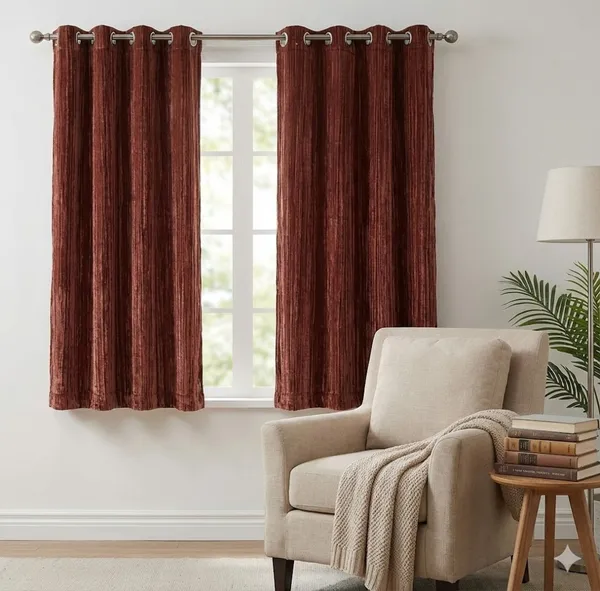 Pack_of_2_Pieces_Polyester_Rust_Modern_Farmhouse_Crush_Velvet_for_Window_&_Door_Curtain_for_Bedroom_and_Living_Room