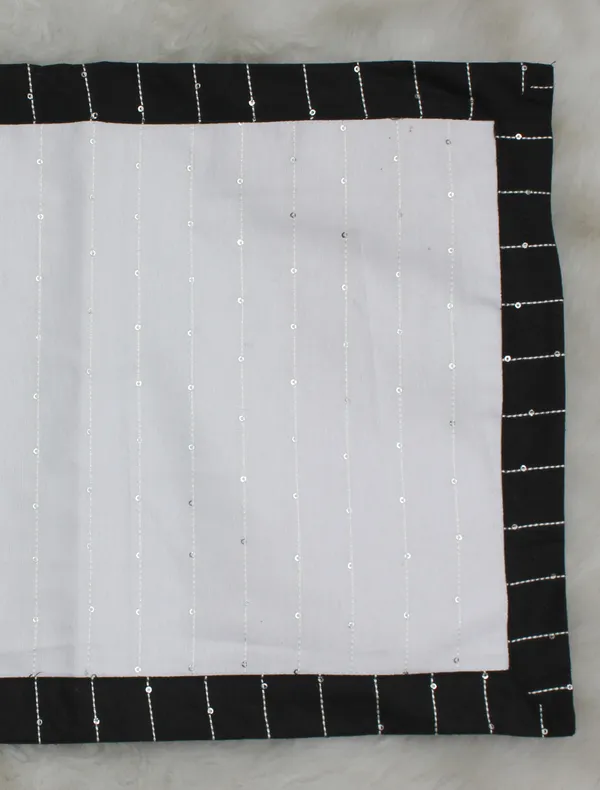 Pack_of_18_Piece_Cotton_White_Harmony_Sequence_Collection_Place_Mat_With_Napkin-For_Dinning_Table,_Center_Room_and_Kitchen