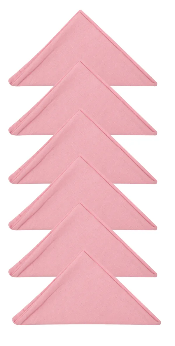 Pack_of_12_Pieces_Cotton_Pink_Ogee_Printed_and_Plain_Napkin_Set_for_Dining_and_Kitchen