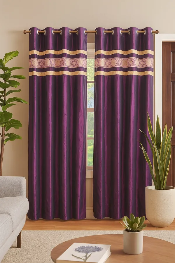 Pack_of_2_Polyester_Purple_Polyester_Ethnic_Zari_Lace_Eyelet_Curtain_Set_for_Window_and_Door