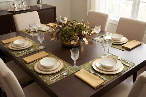 Pack_of_18_Pieces_Cotton_Green_Gold_Printed_Place_Mat_With_Napkin_for_Dining_and_Center_Table