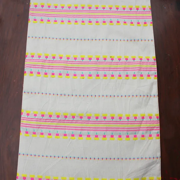 Pack_of_1_Piece_Cotton_Multi_Colour_Ethel_Multi_Stripe_Collection_Table_Runner-For_Dining_&_Center_Table