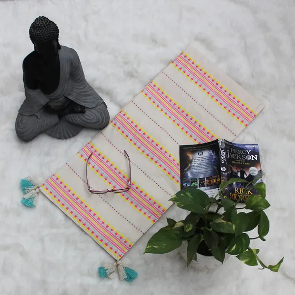 Pack_of_1_Piece_Cotton_Multi_Colour_Ethel_Multi_Stripe_Collection_Table_Runner-For_Dining_&_Center_Table