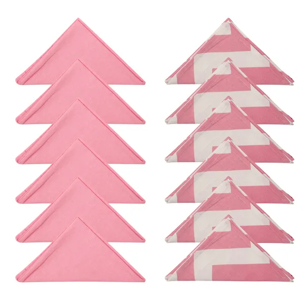 Cotton_Chevron_Printed_Pink_Table_Runner_With_Place_Mat_and_Napkin-Dining_&_Center_Table_for_Decoration_and_Party