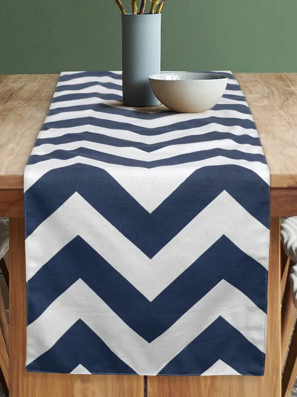 Cotton_Chevron_Printed_Blue_Table_Runner_With_Place_Mat_and_Napkin-Dining_&_Center_Table_for_Decoration_and_Party