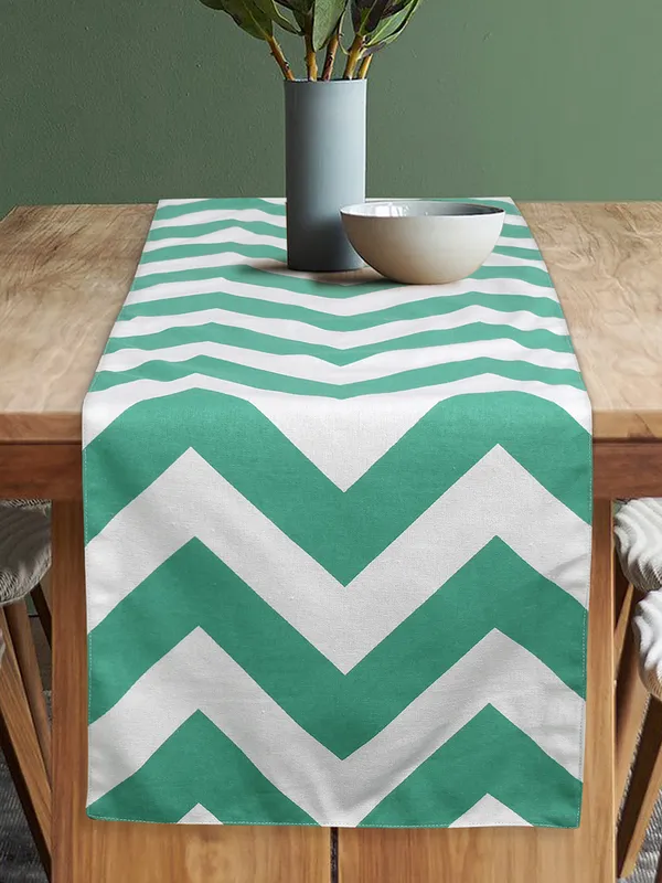 Cotton_Chevron_Printed_Aqua_Table_Runner_With_Place_Mat_and_Napkin-Dining_&_Center_Table_for_Decoration_and_Party
