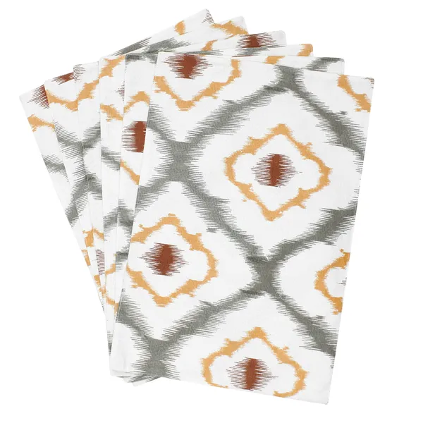 Cotton_3_Ikat_Printed_Peach_Table_Runner_With_Place_Mat_and_Napkin-Dining_&_Center_Table_for_Decoration_and_Party