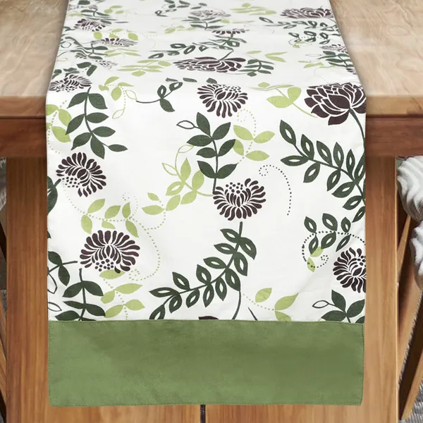 Cotton_Floral_Printed_Green_Table_Runner_With_Place_Mat_and_Napkin-Dining_&_Center_Table_for_Decoration_and_Party