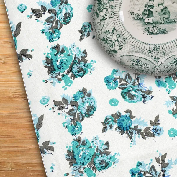 Rose_Printed_Green_Table_Runner_With_Place_Mat_and_Napkin-Dining_&_Center_Table_for_Decoration_and_Party