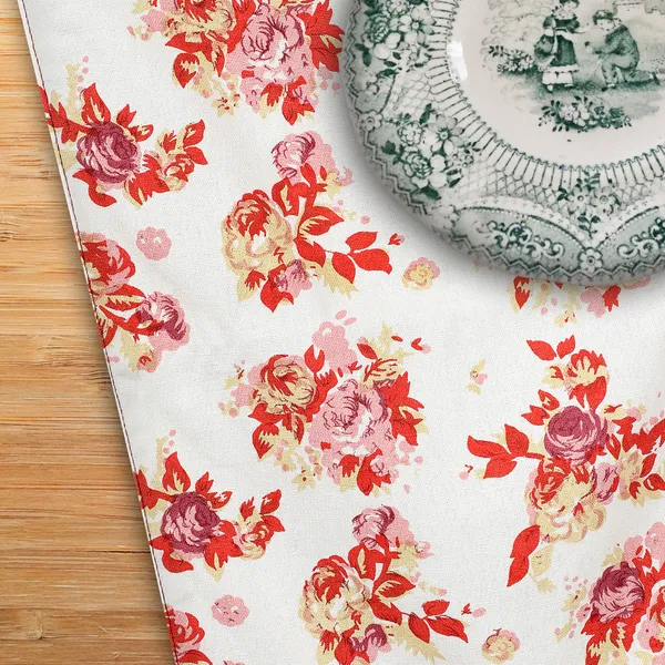 Rose_Printed_Maroon_Table_Runner_With_Place_Mat_and_Napkin-Dining_&_Center_Table_for_Decoration_and_Party
