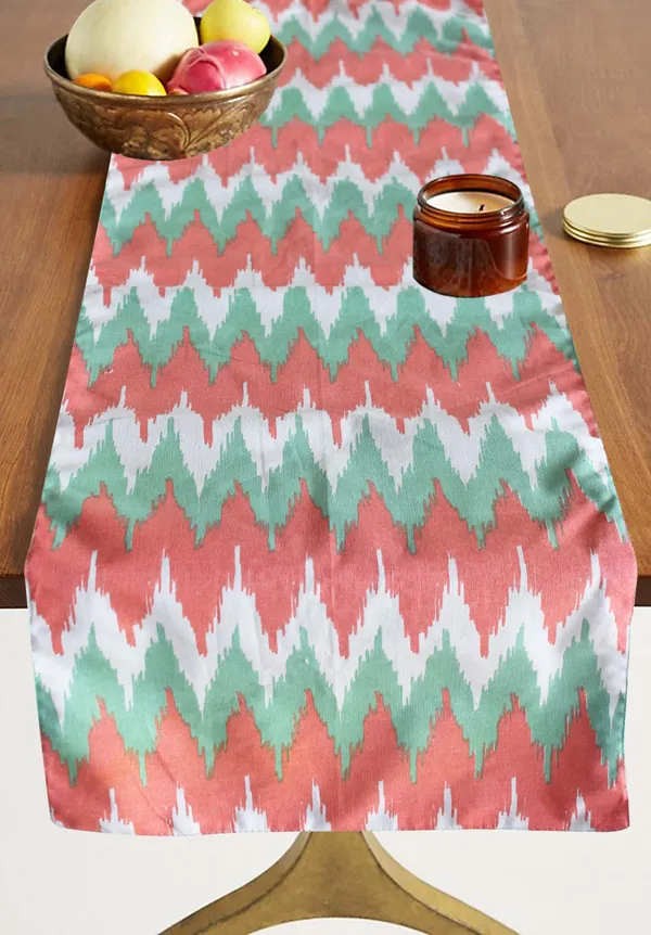 Pack_of_1_Piece_Cotton_Printed_Coral_Aqua_Ternion_Collection_Table_Runner-for_Dining_&_Center_Table