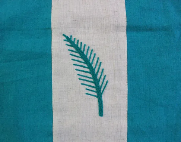 Adornado_leaf_embroidery_Blue_Table_Runner_With_Place_Mat_and_Napkin-Dining_&_Center_Table_for_Decoration_and_Party