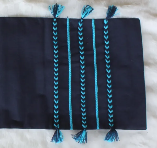 Pack_of_1_Piece_Cotton_Navy_Blue_Boho_Tassel_Collection_Table_Runner-For_Dining_&_Center_Table