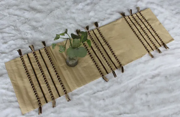 Pack_of_1_Piece_Cotton_Sand_Beige_Boho_Tassel_Collection_Table_Runner-For_Dining_&_Center_Table