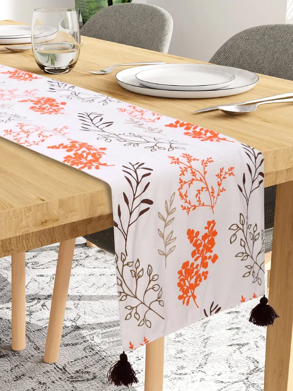 Pack_of_1_Piece_Cotton_Orange_Bloom_Bliss_Printed_Collection_Table_Runner-For_Dining_&_Center_Table