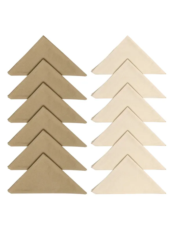 Mesh_Jacquard_Collection_Beige_Table_Runner_With_Place_Mat_and_Napkin-Dining_&_Center_Table_for_Decoration_and_Party