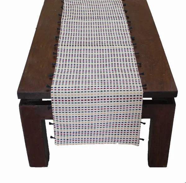 Pack_of_1_Piece_Cotton_Blue_Boho_Pinstripes_Collection_Table_Runner-For_Dining_&_Center_Table