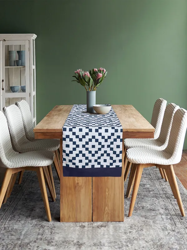 Pack_of_1_Piece_Cotton_Dark_Blue_Fun_With_Checks_Printed_Table_Runner_for_Dining_&_Center_Table