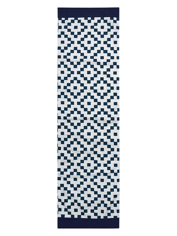 Pack_of_1_Piece_Cotton_Dark_Blue_Fun_With_Checks_Printed_Table_Runner_for_Dining_&_Center_Table