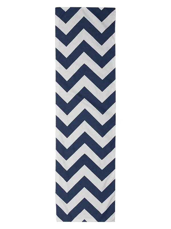 Pack_of_1_Piece_Cotton_Dark_Blue_Chevron_Printed_Collection_of_Table_Runner-_for_Dining_&_Center_Table