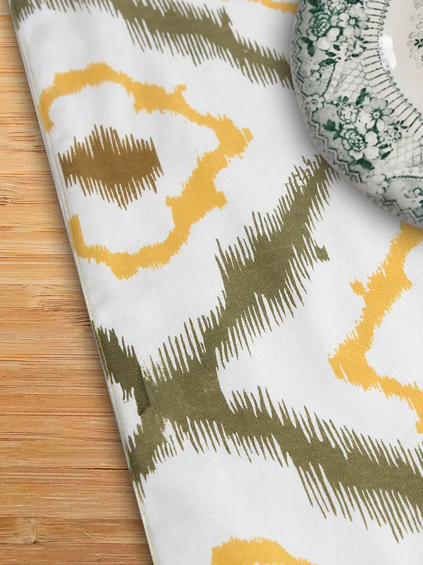Pack_of_1_Piece_Cotton_Yellow_3_Ikat_Printed_Collection_of_Table_Runner-_for_Dining_&_Center_Table