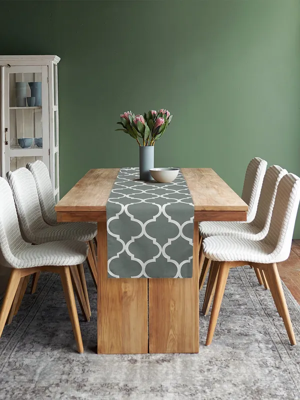 Pack_of_1_Piece_Cotton_Grey_Ogee_Printed_Collection_of_Table_Runner-_for_Dining_&_Center_Table