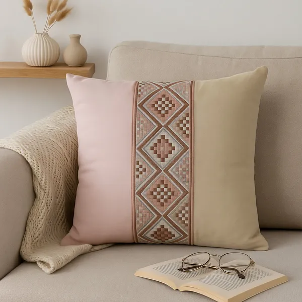 Pack_of_2_Pieces_Cotton_Pink_Mesh_Jacquard_Collection_Cushion_Cover_for_Living_Room_and_Bedroom