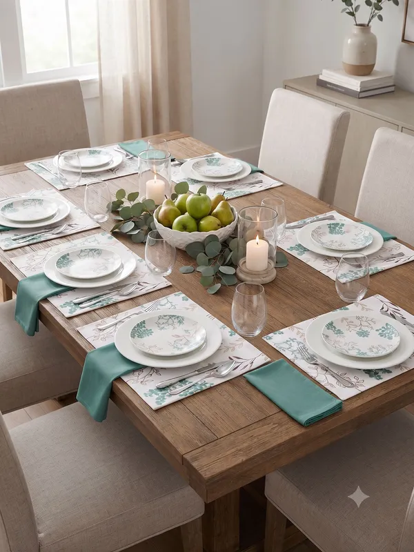 Pack_of_18_Pieces_Cotton_Aqua_Bloom_Bliss_Printed_Collection_Place_Mat_With_Napkin-For_Dinning_Table,_Center_Room_and_Kitchen