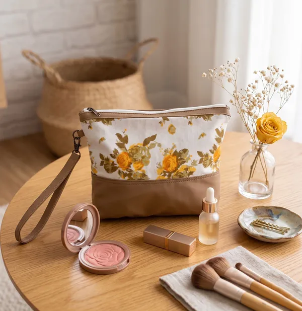 Pack_of_1_Piece_Cotton_Yellow_Rose_Printed_Multi_Utility_Pouch_for_Travel_and_Storage