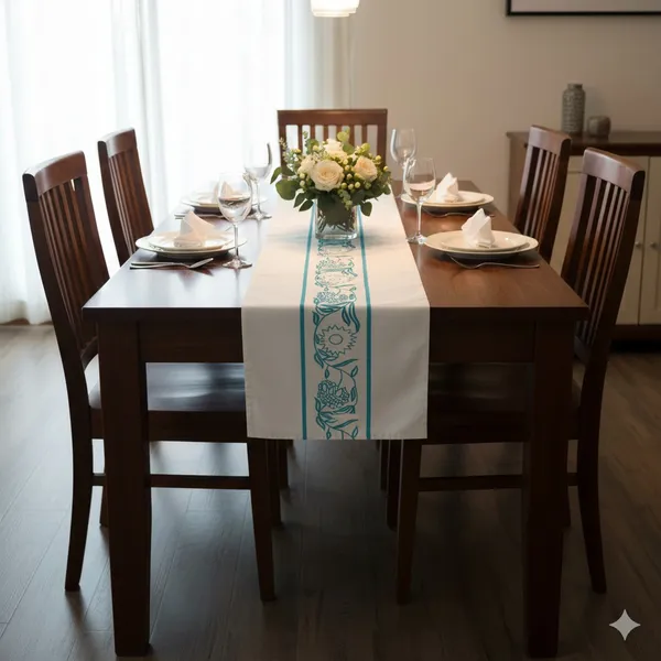 Pack_of_1_Piece_Cotton_Aqua_blossom_bale_Embroidery_Collection_Table_Runner-For_Dining_&_Center_Table