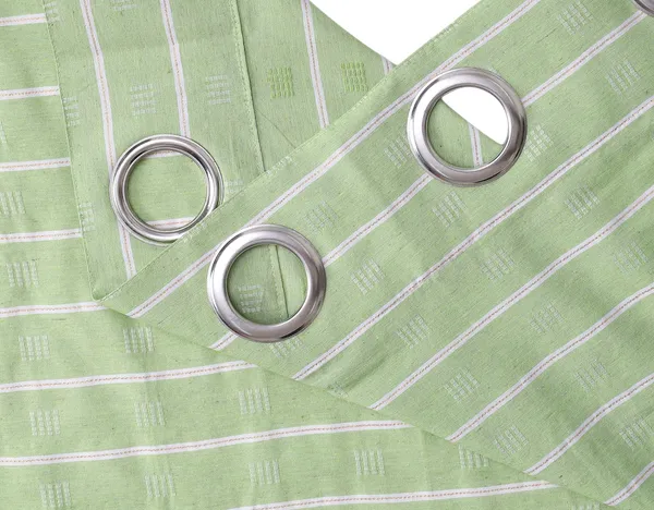 Pack_of_2_Cotton_Lime_Green_Check_Reflection_Collection_Eyelet_Curtainfor_Window_and_Door