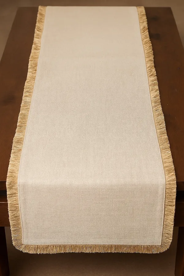 Pack_of_1_Piece_Cotton_Golden_Weave_Luxe_Collection_Table_Runner-For_Dining_&_Center_Table