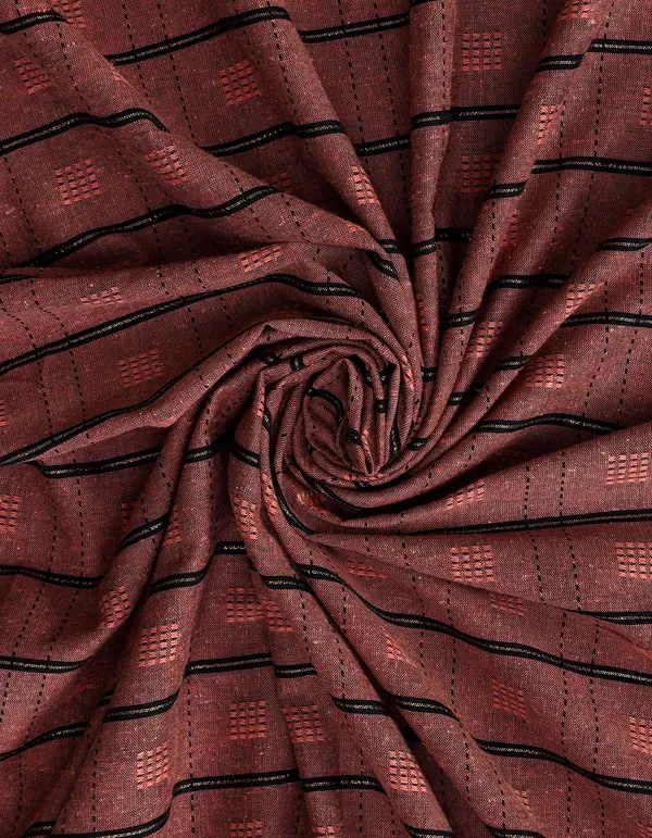 Pack_of_2_Cotton_Ancient_Copper_Check_Reflection_Collection_Eyelet_Curtainfor_Window_and_Door