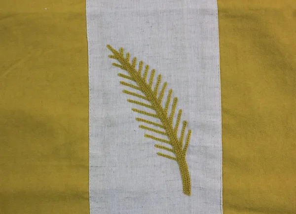 Pack_of_1_Piece_Cotton_Yellow_Adornado_leaf_embroidery_Collection_Table_Runner-For_Dining_&_Center_Table