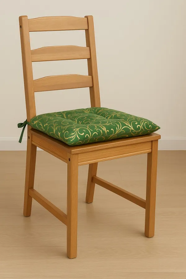 Pack_of_1_Piece_Cotton_Green_Gold_Floral_Printed_Chair_Pad_for_Chair_&_Floor