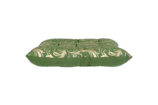 Pack_of_1_Piece_Cotton_Green_Gold_Floral_Printed_Chair_Pad_for_Chair_&_Floor
