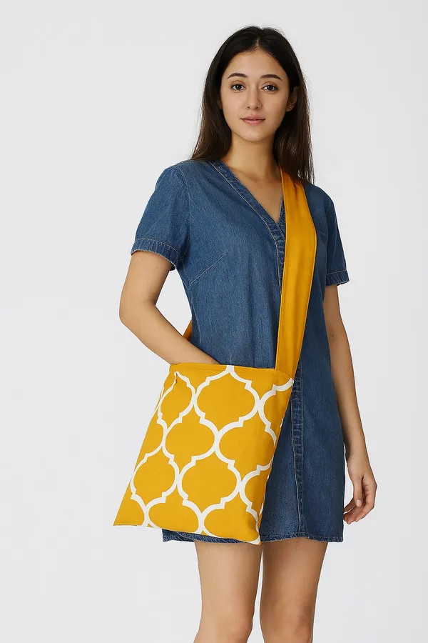 Pack_of_1_Piece_Cotton_Yellow_Ogee_Printed_Collection_Crossbody_Crossbody_Messenger_Bag_for_Women,_Men,_Girl_&_Boy