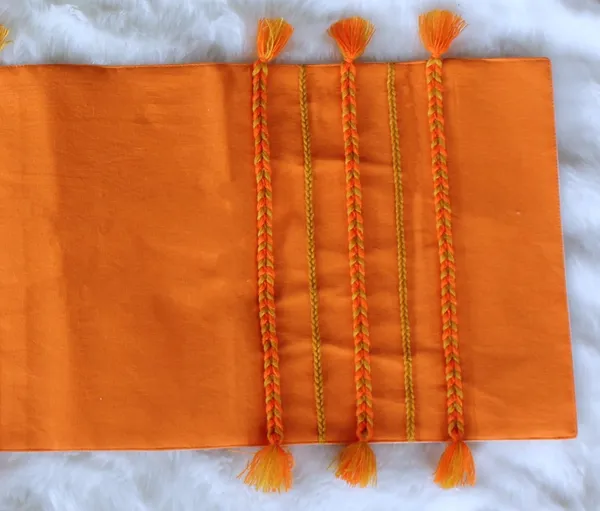 Pack_of_1_Piece_Cotton_Orange_Boho_Tassel_Collection_Table_Runner-For_Dining_&_Center_Table