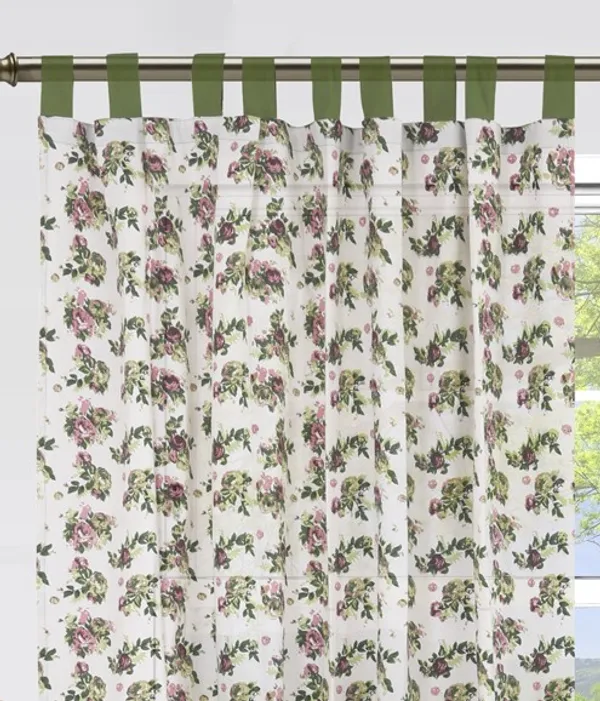 Pack_of_2_Cotton_Green_Rose_Printed_Tab_Top_Curtain_Set_for_Window_and_Door