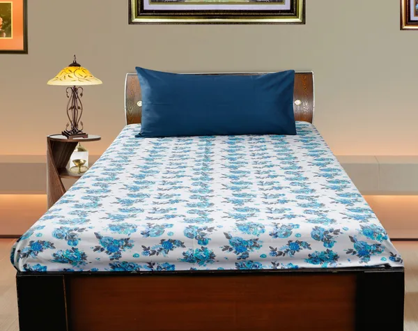 Pack_of_2&_3_Pieces_Cotton_Blue_Rose_Cotton_Printed_Bedsheet_Set_With_Pillow_Covers_for_Bedroom,_Guest_Room,_Kids_Room