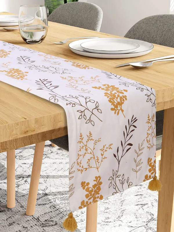 Pack_of_1_Piece_Cotton_Mustard_Bloom_Bliss_Printed_Collection_Table_Runner-For_Dining_&_Center_Table