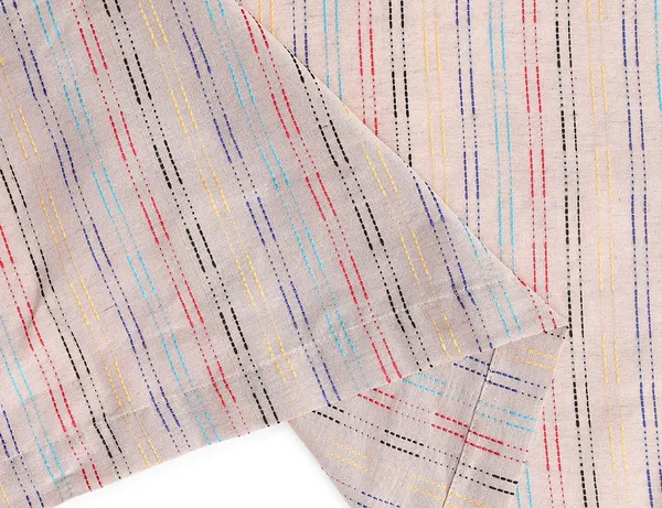 Pack_of_2_Cotton_Oyster_Beige_Pastel_Stripe_Pompom_Collection_Eyelet_Curtainfor_Window_and_Door