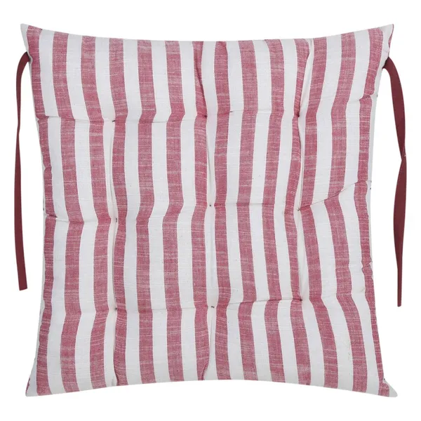 Pack_of_1_Piece_Cotton_Maroon_Stripe_Chair_Pad_for_Chair_&_Floor