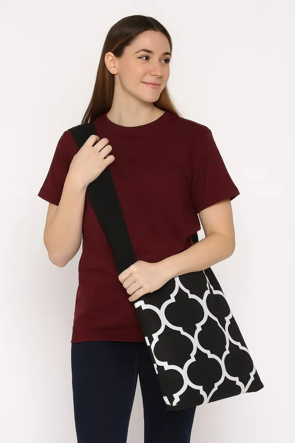 Pack_of_1_Piece_Cotton_Midnight_Black_Ogee_Printed_Collection_Crossbody_Messenger_Bag_for_Women,_Men,_Girl_&_Boy
