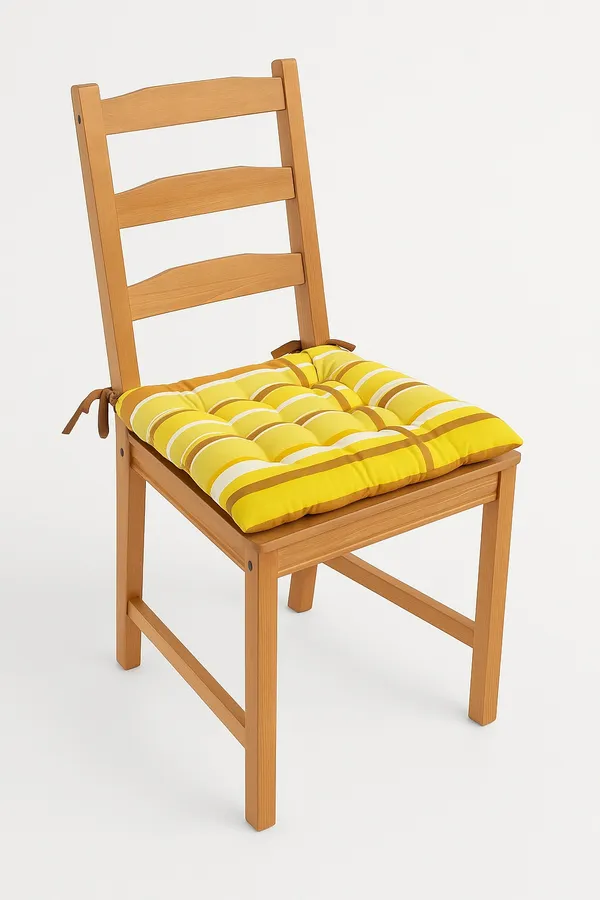 Pack_of_1_Piece_Cotton_Yellow_Stripe_Printed_Chair_Pad_for_Chair_&_Floor